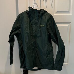 Marmot Men's Forest Green Rain Jacket
